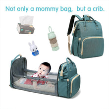 Load image into Gallery viewer, 2 in 1 Multifunctional Travel Mommy Backpack