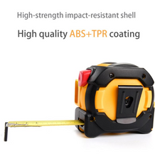 Load image into Gallery viewer, 2-in-1 Infrared Tape Measure Electronic Laser Level Tape Measure Infrared Rangefinder Measuring Tape