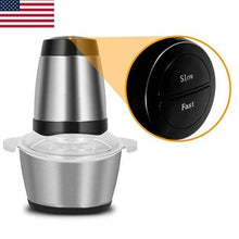 Load image into Gallery viewer, Electric Food Chopper & Meat Processor /Stainless Steel Body, Bottom Anti-Slip Mat
