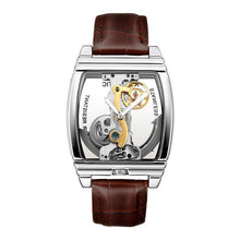 Load image into Gallery viewer, DEFFRUN RECTANGLE AUTOMATIC MECHANICAL WATCH GENUINE LEATHER BUSINESS STYLE MEN WATCHES