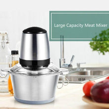 Load image into Gallery viewer, Electric Food Chopper & Meat Processor /Stainless Steel Body, Bottom Anti-Slip Mat