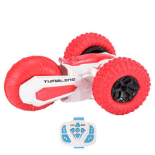 Load image into Gallery viewer, Hoax Wireless 2.4GHz RC Stunt Car 3 Wheel 360 Degree Rotating Rock Clamp with Lights Toy Puzzle