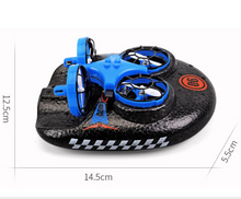Load image into Gallery viewer, Sea,land and air hovercraft RC Drone 3 in 1
