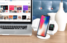 Load image into Gallery viewer, Vinpok Plux Wireless Charger Recharges all of Your Digital Life