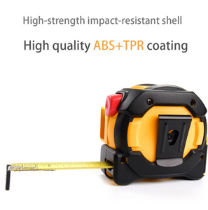 2-in-1 Infrared Tape Measure Electronic Laser Level Tape Measure Infrared Rangefinder Measuring Tape