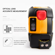 Load image into Gallery viewer, 2-in-1 Infrared Tape Measure Electronic Laser Level Tape Measure Infrared Rangefinder Measuring Tape
