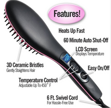 Load image into Gallery viewer, Electric magic straight hair comb
