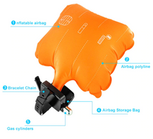 Load image into Gallery viewer, Anti Drowning Portable Lifesaving Bracelet Float Wristband
