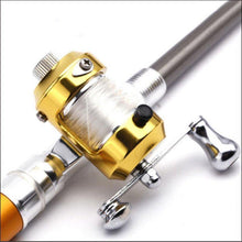 Load image into Gallery viewer, TRAVELING PORTABLE POCKET PEN FISHING POLE
