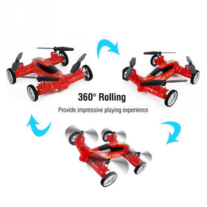 Drone Air-Land Dual Mode Flying Car RC Quadcopter