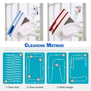 DOUBLE SIDED MAGNETIC WINDOW CLEANER