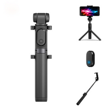 Load image into Gallery viewer, 3-IN-1 SELFIE STICK &amp; TRIPOD WITH BLUETOOTH REMOTE
